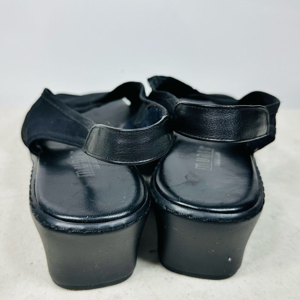 Munro Women's Elegant Black Sandals size 6,5W - Picture 5 of 8